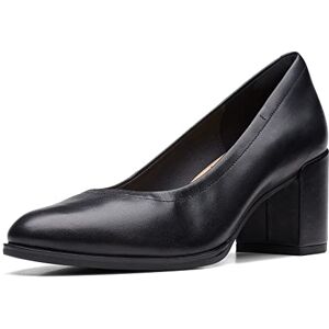 Clarks Freva55 Court Womens Black Leather, 4.5 Clarks Freva55 Court Womens Black Leather, 4.5
