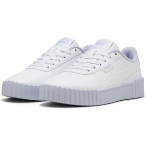 PUMA Carina 3.0 Cutie JR sneakers, vit-cool väder, 4.5 UK, vitt kallt väder, 4.5 UK PUMA Carina 3.0 Cutie JR sneakers, vit-cool väder, 4.5 UK, vitt kallt väder, 4.5 UK