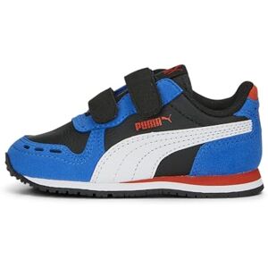 PUMA Unisex Baby Cabana Racer Sl 20 V Inf sneakers, Svart Vit Victoria Blå, 21 EU PUMA Unisex Baby Cabana Racer Sl 20 V Inf sneakers, Svart Vit Victoria Blå, 21 EU