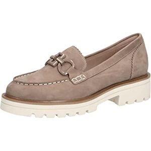 CAPRICE Dam 9-9-24706-28 Loafer Flat, Mud Nubuc, 40 EU CAPRICE Dam 9-9-24706-28 Loafer Flat, Mud Nubuc, 40 EU