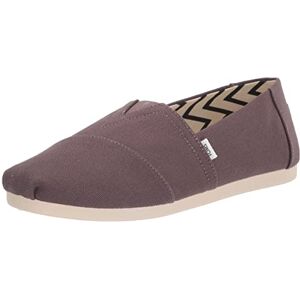 TOMS RECYCLED COTTON ALPARGATA herr Loafer platt Espadrille, Grå, 46 EU TOMS RECYCLED COTTON ALPARGATA herr Loafer platt Espadrille, Grå, 46 EU