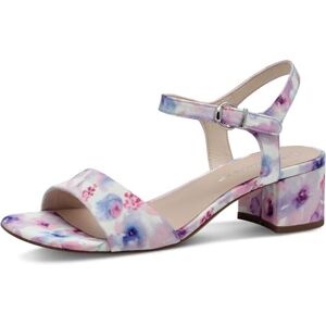 Tamaris Dam 1-28208-44 sandaler med klack, Lila kam, 38 EU Tamaris Dam 1-28208-44 sandaler med klack, Lila kam, 38 EU