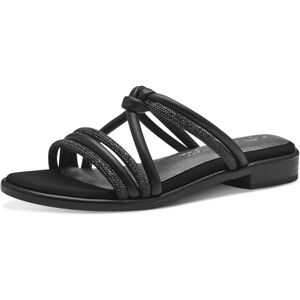 MARCO TOZZI Dam, Feel ME fotbädd, mjukt foder, 2–27101–42 pantoletter, svart comb, 37 EU, Svart kam, 37 EU MARCO TOZZI Dam, Feel ME fotbädd, mjukt foder, 2–27101–42 pantoletter, svart comb, 37 EU, Svart kam, 37 EU