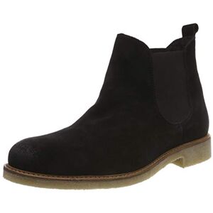 Bianco herr varm mocka Chelsea boots, Svart Black 101-43 EU Bianco herr varm mocka Chelsea boots, Svart Black 101-43 EU