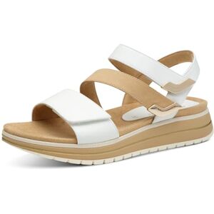 MARCO TOZZI Damer 2-28504-44 sandal, Vit, 40 EU MARCO TOZZI Damer 2-28504-44 sandal, Vit, 40 EU