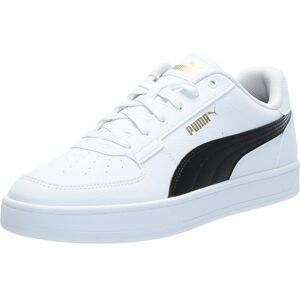 PUMA herr Caven 2.0 Sneaker, vit svart guld, 41 EU PUMA herr Caven 2.0 Sneaker, vit svart guld, 41 EU