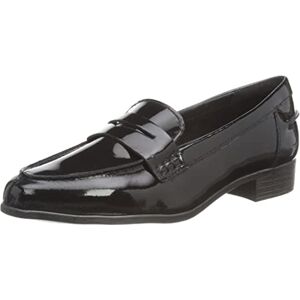 Clarks Hamble Loafer dam Loafers,Svart Pat, 35.5 EU Clarks Hamble Loafer dam Loafers,Svart Pat, 35.5 EU