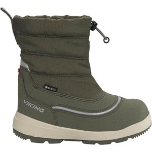 Viking Pojkar Toasty Pull-on Warm GTX Equestrian Boot, OLIV, 33 EU Viking Pojkar Toasty Pull-on Warm GTX Equestrian Boot, OLIV, 33 EU