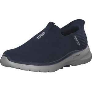 Skechers Men's Slip-ins: GO 6-Easy On Slip-On Walking Sneakers, Navy, 10.5 Skechers Men's Slip-ins: GO 6-Easy On Slip-On Walking Sneakers, Navy, 10.5