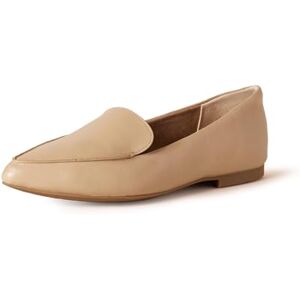 Amazon Essentials Loafer för kvinnor platt, BEIgE, 37.5 EU Bred Amazon Essentials Loafer för kvinnor platt, BEIgE, 37.5 EU Bred