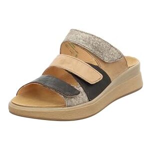 Think! Dam Meggie läderfoder tofflor, taupe/kombi 3020, 39 EU Think! Dam Meggie läderfoder tofflor, taupe/kombi 3020, 39 EU