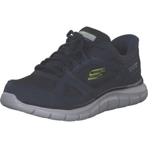 Skechers herr Track Ezral Sneaker, Marinblå lime, 43 EU Skechers herr Track Ezral Sneaker, Marinblå lime, 43 EU
