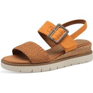 MARCO TOZZI Damer 2–28713-44 sandal, Beige, 38 EU MARCO TOZZI Damer 2–28713-44 sandal, Beige, 38 EU