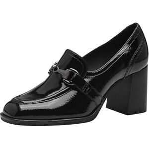Tamaris Trottour blockklack för damer, Svart patent, 38 EU Tamaris Trottour blockklack för damer, Svart patent, 38 EU