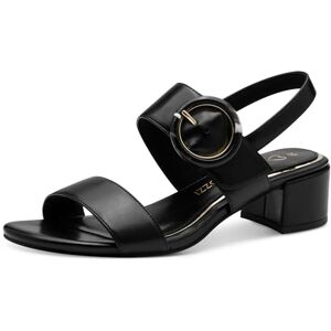 MARCO TOZZI dam 2–28219-44 sandal med klack, svart, 40 EU, svart, 40 EU MARCO TOZZI dam 2–28219-44 sandal med klack, svart, 40 EU, svart, 40 EU