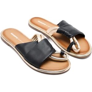 GIOSEPPO WHATELY, platta damsandaler, svart, 38 EU, Svart noir noir, 38 EU GIOSEPPO WHATELY, platta damsandaler, svart, 38 EU, Svart noir noir, 38 EU