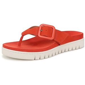 Vionic kvinnors Uptown Marin Flip-Flop, Cherry Tomato Nubuck, 5 UK, Körsbärstomat Nubuck, 38 EU Vionic kvinnors Uptown Marin Flip-Flop, Cherry Tomato Nubuck, 5 UK, Körsbärstomat Nubuck, 38 EU