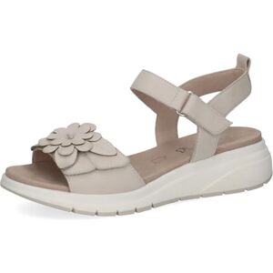 CAPRICE dam dam 9-28710-46 platt sandal, snö Nubuck, 4 UK CAPRICE dam dam 9-28710-46 platt sandal, snö Nubuck, 4 UK