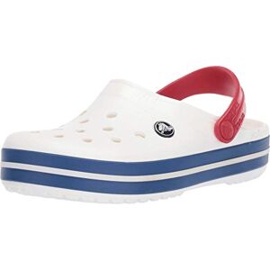 Crocs Crocband Clog Träskor unisex vuxen, White/Blue Jean, 38/39 Crocs Crocband Clog Träskor unisex vuxen, White/Blue Jean, 38/39