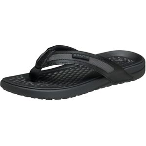 Crocs herr Yukon Sport Flip Flop, Svart/Slate Grey, 7 UK, Svart skiffer grå, 41/42 EU Crocs herr Yukon Sport Flip Flop, Svart/Slate Grey, 7 UK, Svart skiffer grå, 41/42 EU
