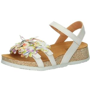 Think! Damer KOAK_3-000551 kromfri garvade hållbara slingback sandaler, 1000 Bianco/Kombi, 40 EU, 1000 Bianco kombi, 40 EU Think! Damer KOAK_3-000551 kromfri garvade hållbara slingback sandaler, 1000 Bianco/Kombi, 40 EU, 1000 Bianco kombi, 40 EU