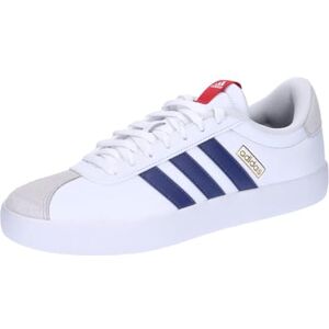 adidas VL Court 3.0 herr Sneaker, Cloud White/Dark Blue/Better Scarlet, 44 adidas VL Court 3.0 herr Sneaker, Cloud White/Dark Blue/Better Scarlet, 44