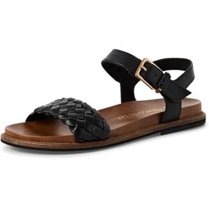 MARCO TOZZI Damer 2–28727-44 sandal, svart, 37 EU MARCO TOZZI Damer 2–28727-44 sandal, svart, 37 EU