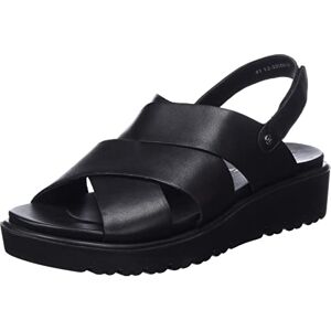 ARA Bilbao sandal för kvinnor, svart, 40 EU ARA Bilbao sandal för kvinnor, svart, 40 EU