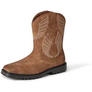 Amazon Essentials herr Aemn63513 fyrkantig tå western cowboy stövlar, SOLBRÄNNA, 41.5 EU Amazon Essentials herr Aemn63513 fyrkantig tå western cowboy stövlar, SOLBRÄNNA, 41.5 EU