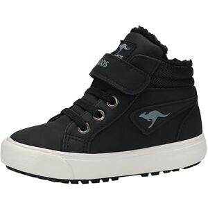 KangaROOS Pojkar unisex barn KAVU III sneakers, Jet Black/Steel Grey, 27 EU, Jet svart stål grå, 27 EU KangaROOS Pojkar unisex barn KAVU III sneakers, Jet Black/Steel Grey, 27 EU, Jet svart stål grå, 27 EU