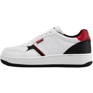 Levi's Aiden Normal snörning sneaker, band röd, 36 EU, Röd tejp, 36 EU Levi's Aiden Normal snörning sneaker, band röd, 36 EU, Röd tejp, 36 EU