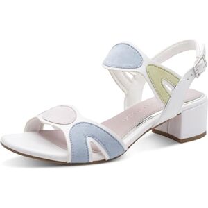 MARCO TOZZI Sandal 2-28282-46, damsandaler, vit flerfärgad, 40 EU MARCO TOZZI Sandal 2-28282-46, damsandaler, vit flerfärgad, 40 EU