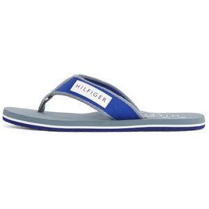 Tommy Hilfiger Herr Patch Hilfiger Strandsandal Fm0fm05435 Flip Flops, Grå mulet grå, 40 EU Tommy Hilfiger Herr Patch Hilfiger Strandsandal Fm0fm05435 Flip Flops, Grå mulet grå, 40 EU