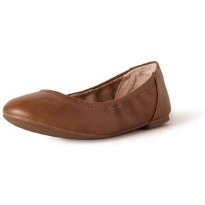 Amazon Essentials kvinnors Belice Slip On balett platt, kastanjebrunt fuskläder 35.5 EU Bred Amazon Essentials kvinnors Belice Slip On balett platt, kastanjebrunt fuskläder 35.5 EU Bred