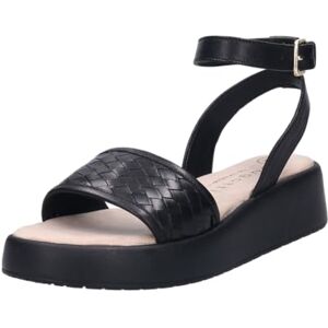 bugatti Damer Kya platt sandal, svart 42 EU bugatti Damer Kya platt sandal, svart 42 EU