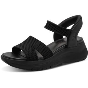 Tamaris Comfort dam kil/platat sand kilsandaler, svart, 42 EU Tamaris Comfort dam kil/platat sand kilsandaler, svart, 42 EU