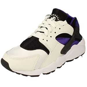 NIKE Air Huarache sneakers för kvinnor, Vit svart lila, 36.5 EU NIKE Air Huarache sneakers för kvinnor, Vit svart lila, 36.5 EU
