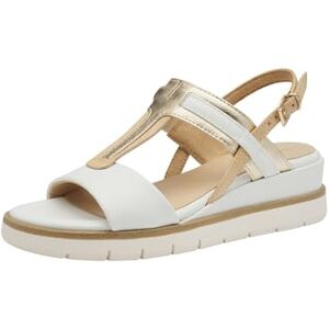 MARCO TOZZI Damer 2–28711-44 sandal, Vit, 38 EU MARCO TOZZI Damer 2–28711-44 sandal, Vit, 38 EU