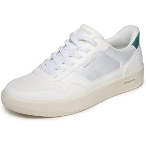 Skechers herr Arch FIT Court Break KOMFORTABEL sneakers, White Duraleather/Mesh, 8.5 UK Skechers herr Arch FIT Court Break KOMFORTABEL sneakers, White Duraleather/Mesh, 8.5 UK