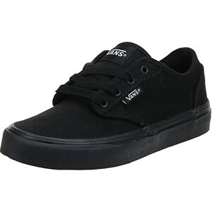 Vans Classic Slip-on, unisex vuxna låg-topp sneakers, Svart svart kanvas, 12.5 UK Child Vans Classic Slip-on, unisex vuxna låg-topp sneakers, Svart svart kanvas, 12.5 UK Child