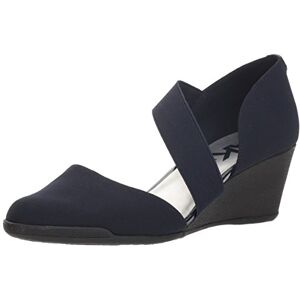 Anne Klein Women's Tara Wedge Pump, Navy, 5 M US Anne Klein Women's Tara Wedge Pump, Navy, 5 M US