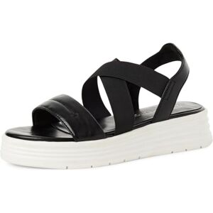 MARCO TOZZI Damer 2–28707-44 sandal, svart, 36 EU MARCO TOZZI Damer 2–28707-44 sandal, svart, 36 EU
