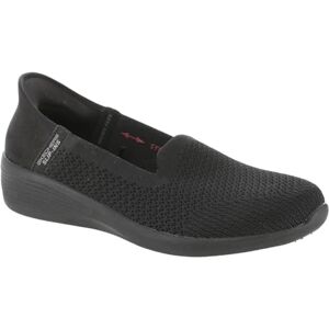 Skechers Dam Arya-Sweet Voice handsfree slip-on loafer platt, Svart, 40 EU Skechers Dam Arya-Sweet Voice handsfree slip-on loafer platt, Svart, 40 EU