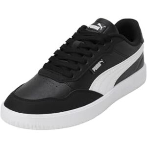 PUMA Unisex Court Ultra Lite Sneaker, svart vit silver, 46 EU PUMA Unisex Court Ultra Lite Sneaker, svart vit silver, 46 EU