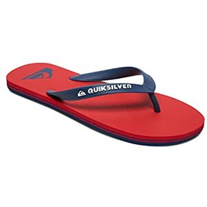 Quiksilver MOLOKAI Flip-flops för män, Flerfärgad röd blå röd xrbr, 41 EU Quiksilver MOLOKAI Flip-flops för män, Flerfärgad röd blå röd xrbr, 41 EU