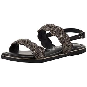 MARCO TOZZI Damer 2–28142-44 sandal, svart, 37 EU MARCO TOZZI Damer 2–28142-44 sandal, svart, 37 EU