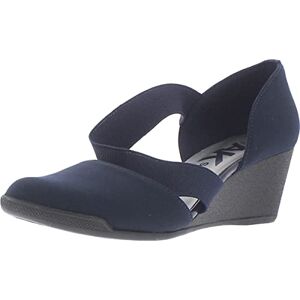 Anne Klein Sport Womens Tara 2 Round Toe Slip On Wedge Heels Navy 6 Medium (B,M) Anne Klein Sport Womens Tara 2 Round Toe Slip On Wedge Heels Navy 6 Medium (B,M)