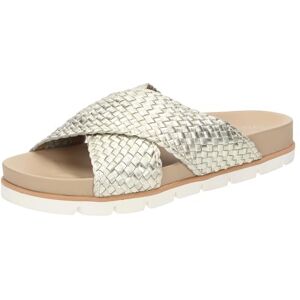 Sioux Libus platt sandal för dam, Guld, 41 EU Sioux Libus platt sandal för dam, Guld, 41 EU