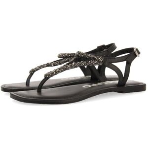 GIOSEPPO USTICA, Platt Sandaler Kvinna, Svart, 36 EU, Svart, 36 EU GIOSEPPO USTICA, Platt Sandaler Kvinna, Svart, 36 EU, Svart, 36 EU