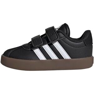 adidas unisex barn VL COURT 3.0 Shoes, Core Black/Cloud White/Gum, 24 EU adidas unisex barn VL COURT 3.0 Shoes, Core Black/Cloud White/Gum, 24 EU